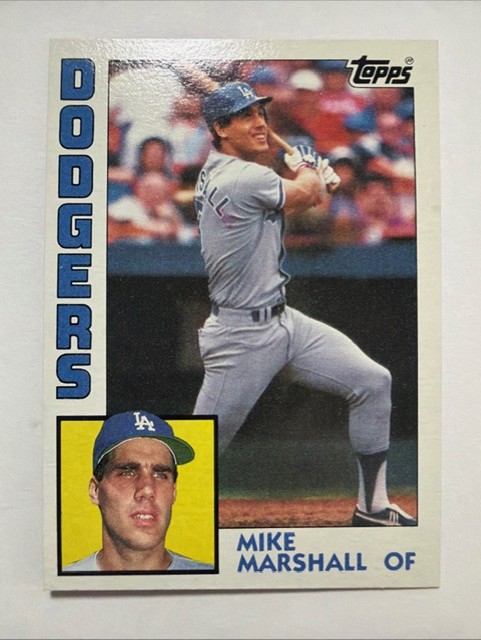 1984 Topps Dodgers Mike Marshall