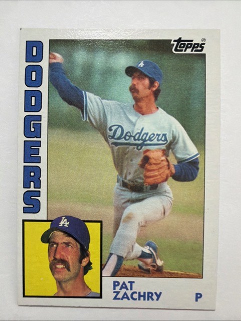 1984 Topps Dodgers Pat Zachry