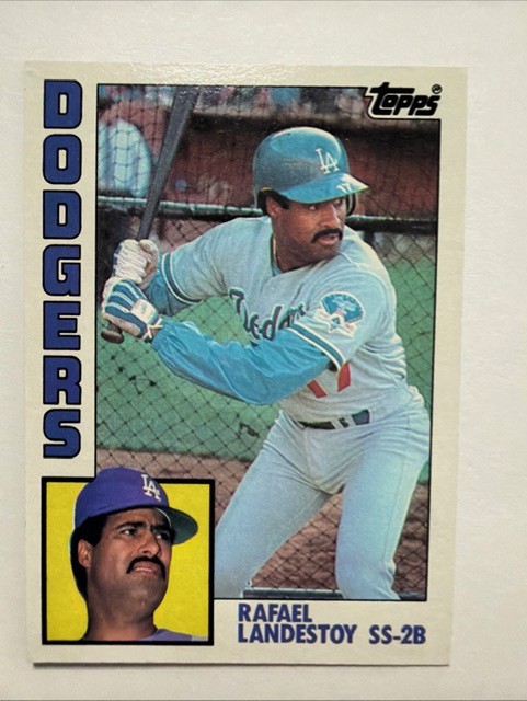 1984 Topps Dodgers Rafael Landestoy